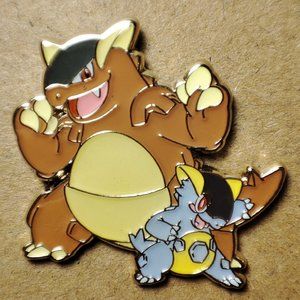 Mega Kangaskhan Official Pokemon Enamel Pin